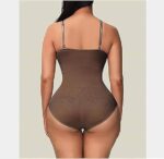 Tummy Control Body Shaper Seamless Sculpting Snatched Waist Body Suit - Image 6