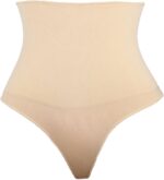 Women’s Slimming Thong Shapewear – High Waist Seamless Tummy Control Panty Shaper - Image 3