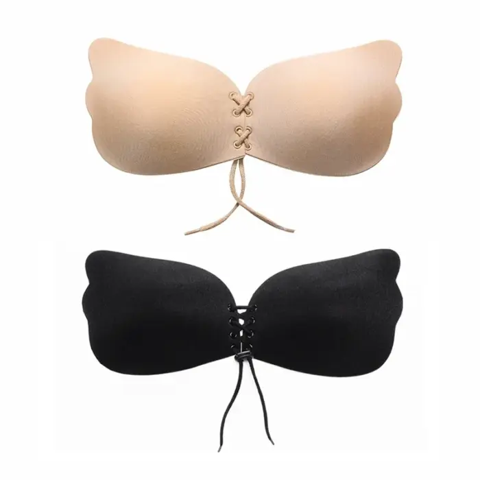 Sticky Bra Rabbit Large Size Strapless Bra Adhesive Sticky Push Up Bras For Women Rabbit ...