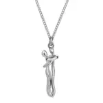 Silver Hug Necklace
