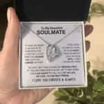 To My Beautiful Soulmate Necklace - Image 6