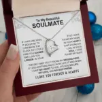 To My Beautiful Soulmate Necklace - Image 7